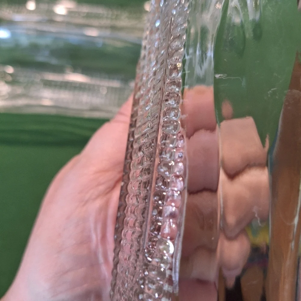 Vintage Clear Set 4 Corn on Cob